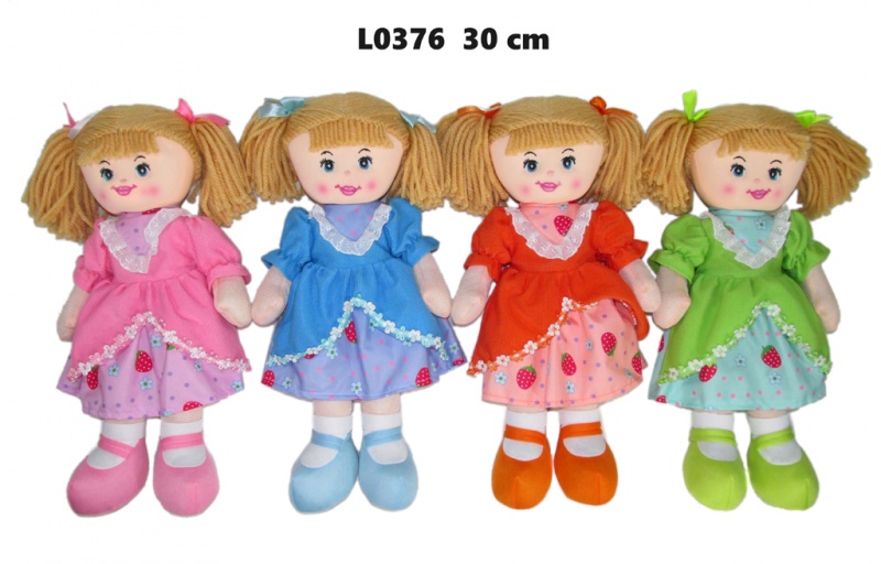 LALKA 4 ASST 30 CM MIX L0376, Maskotki, Zabawki