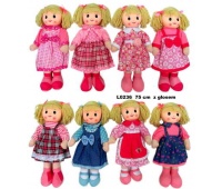 LALKA MIX 8 ASST 75 CM GLOS L0236, Maskotki, Zabawki