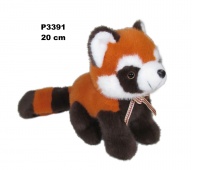 PANDA CZERWONA 20 CM P3391
