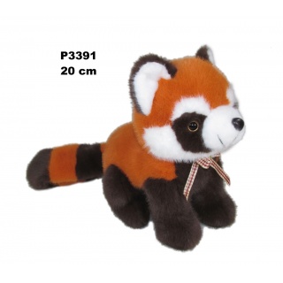 PANDA CZERWONA 20 CM P3391, Maskotki, Zabawki