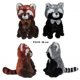 PANDA MIX 2 KOL 28 CM P3319, Maskotki, Zabawki