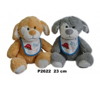 SZARY BRAZ PIES 9.5 23CM. P2622