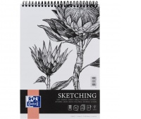 BLOK SZKICOWY OXFORD ARTISTIC NA SPIRALI A5 50K.