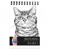 BLOK SZKICOWY OXFORD ARTISTIC NA SPIRALI A5 80K.