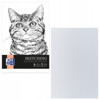 BLOK SZKICOWY OXFORD ARTISTIC A4 50K., Bloki, Zeszyty i bloki