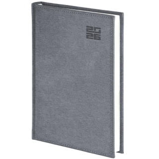 KALENDARZ ALUMINIUM STANDARD A4 TYGODN.SREBR.2026, Tygodniowe, Kalendarze