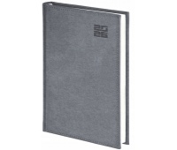 KALENDARZ ALUMINIUM STAND.B5 DZIENNY SREBRNY 2026, Dzienne, Kalendarze