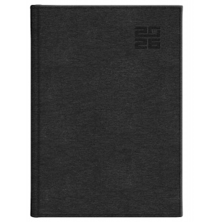 KALENDARZ ALUMINIUM STANDARD B5 TYGODN.CZARNY 2026, Tygodniowe, Kalendarze