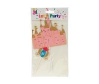 TOPPER*BR ZAMEK 600 16x29cm; 12/600, Dekoracje, ozdoby, Art. na okazje i przyjęcia