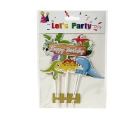 TOPPER*BR DINOZAURY 600 16x22,5cm;, Dekoracje, ozdoby, Art. na okazje i przyjęcia