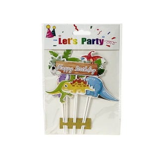 TOPPER*BR DINOZAURY 600 16x22,5cm;, Dekoracje, ozdoby, Art. na okazje i przyjęcia