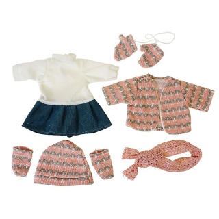 UBRANKO*50 DLA LALKI; 100 0496, Akcesoria dla lalek, Zabawki