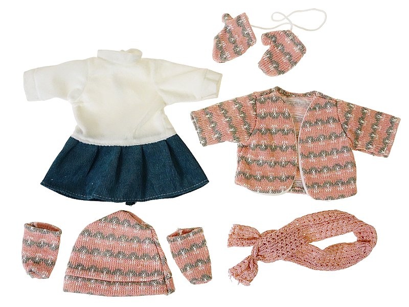 UBRANKO*50 DLA LALKI; 100 0496, Akcesoria dla lalek, Zabawki