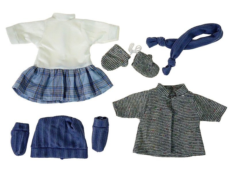 UBRANKO*50 DLA LALKI; 100 0519, Akcesoria dla lalek, Zabawki