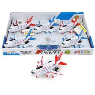 SAMOLOT Z NAPĘDEM ŚW/DŹW 9945, Pojazdy, Zabawki