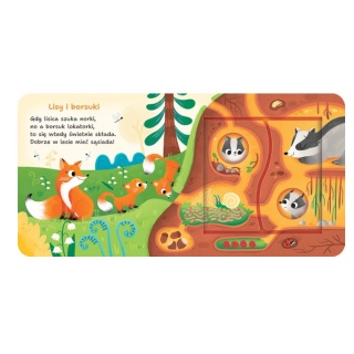 W lesie. Podwójne okienka. Otwórz i sprawdź!, Do czytania, Książeczki