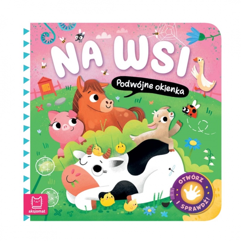 Na wsi. Podwójne okienka. Otwórz i sprawdź!, Do czytania, Książeczki