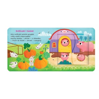 Na wsi. Podwójne okienka. Otwórz i sprawdź!, Do czytania, Książeczki