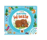 Zwierzątka w lesie. Labirynty z ruchomymi elementa Zwierzątka w lesie. Labirynty z ruchomymi elementa