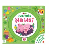 Zwierzątka na wsi. Labirynty z ruchomymi elementam Zwierzątka na wsi. Labirynty z ruchomymi elementam