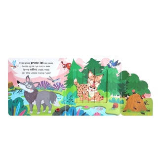 Ruchome obrazki. W lesie, Do czytania, Książeczki