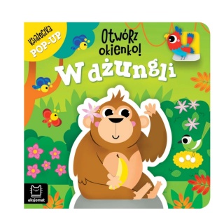 Otwórz okienko! W dżungli. Książeczka pop-up, Do czytania, Książeczki