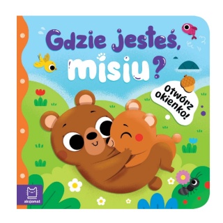 Otwórz okienko! Gdzie jesteś, misiu?, Do czytania, Książeczki