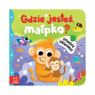 Otwórz okienko! Gdzie jesteś, małpko?, Do czytania, Książeczki