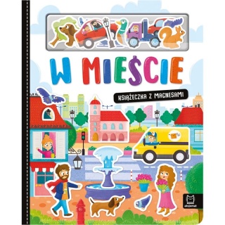 W mieście. Książeczka z magnesami, Do czytania, Książeczki