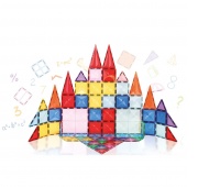 KLOCKI MAGNETYCZNE 112EL. 3013, Kreatywne, Zabawki