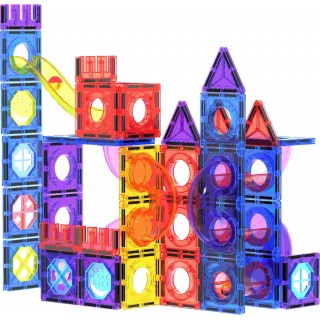 KLOCKI MAGNETYCZNE 100EL. 3044, Kreatywne, Zabawki