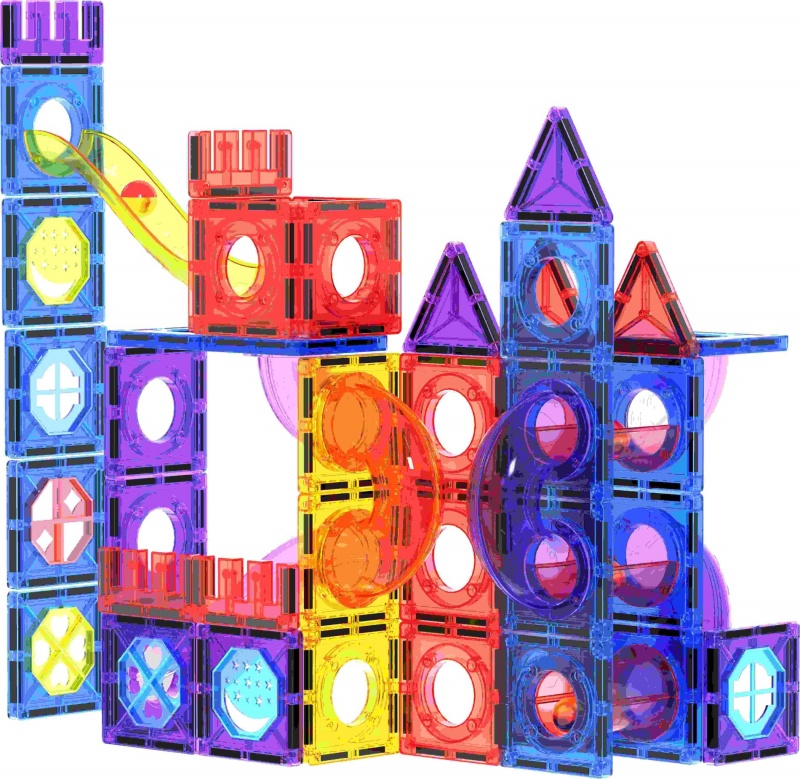 KLOCKI MAGNETYCZNE 100EL. 3044, Kreatywne, Zabawki