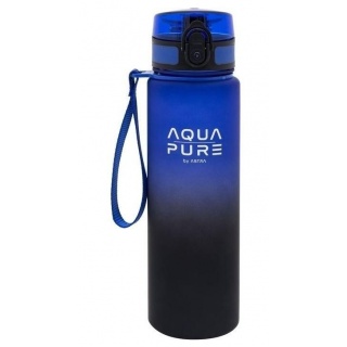 Bidon AQUA PURE by ASTRA 600ml.blue/black, Bidony, Bidony i śniadaniówki