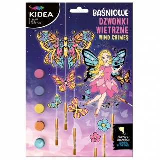 BAŚNIOWE DZWONKI WIETRZNE ŚWIECĄCE W CIEMN.KIDEA, Zestawy kreatywne, Art. kreatywne