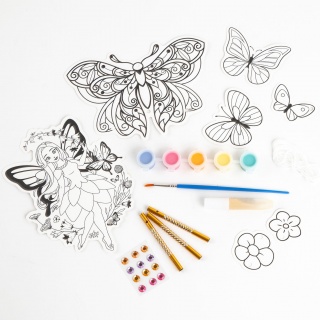 BAŚNIOWE DZWONKI WIETRZNE ŚWIECĄCE W CIEMN.KIDEA, Zestawy kreatywne, Art. kreatywne