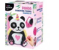 DIAMENTOWA FIGURKA PANDA KIDEA, Zestawy kreatywne, Art. kreatywne