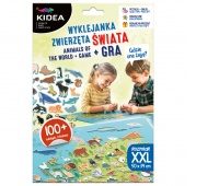 GDZIE ONE ŻYJĄ? ZWIERZĘTA ŚWIATA + GRA KIDEA