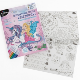 INTERAKTYWNA TECZKA KSIĘŻNICZKI KIDEA, Kreatywne, Zabawki