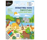 INTERAKTYWNA TECZKA ZWIERZAKI KIDEA, Kreatywne, Zabawki