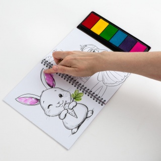 KOLOROWE ODCISKI KSIĘŻNICZKA KIDEA, Kreatywne, Zabawki