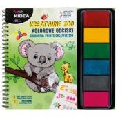 KOLOROWE ODCISKI KREATYWNE ZOO KIDEA, Kreatywne, Zabawki