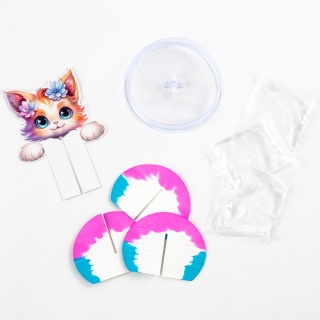 MAGICZNY KRYSTALICZNY KOTEK KIDEA, Kreatywne, Zabawki