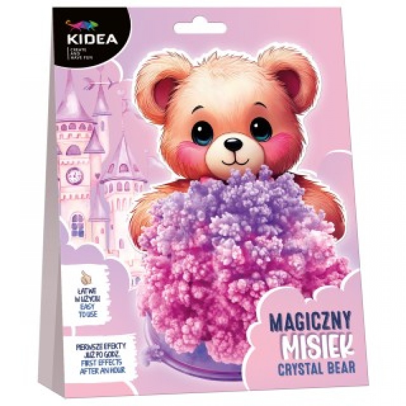 MAGICZNY KRYSTALICZNY MIŚ KIDEA, Kreatywne, Zabawki