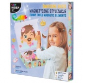 ŚMIESZNE BUZIE MAGNETYCZNE STYLIZACJE KIDEA, Kreatywne, Zabawki