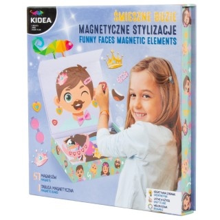 ŚMIESZNE BUZIE MAGNETYCZNE STYLIZACJE KIDEA, Kreatywne, Zabawki