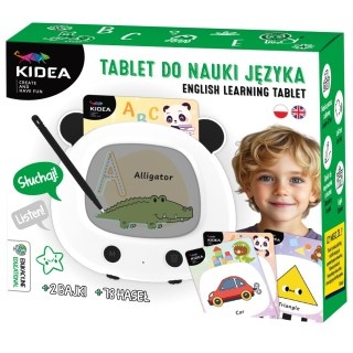 TABLET DO NAUKI JĘZYKA B KIDEA, Edukacyjne, Zabawki