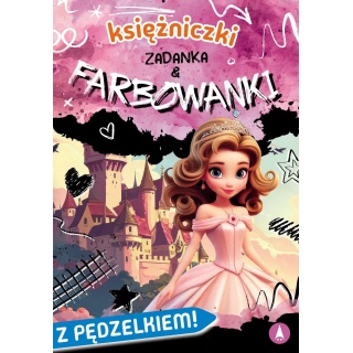 FARBOWANKI KRÓLEWNY, Kolorowanki, Książeczki