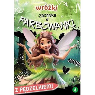 FARBOWANKI WRÓŻKI, Kolorowanki, Książeczki