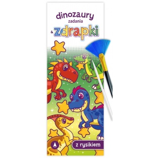 ZDRAPKI DINOZAURY, Zdrapywanki, Książeczki