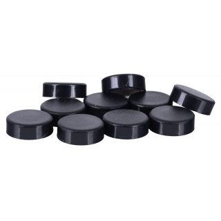 Magnesy do tablic Q-CONNECT, okrągłe, 20mm, 10szt, czarne, Bloki, magnesy, gąbki, spraye do tablic, Prezentacja